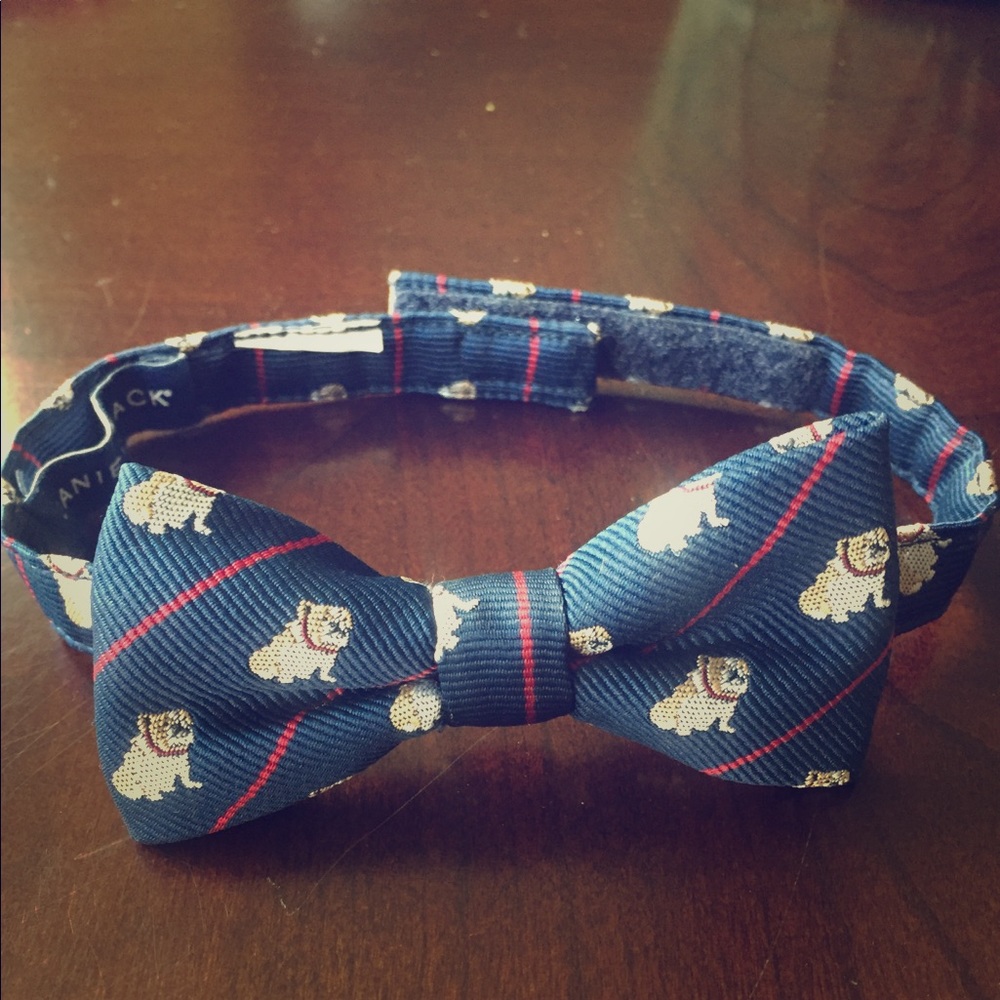 Janie and jack Velcro little boys bow tie